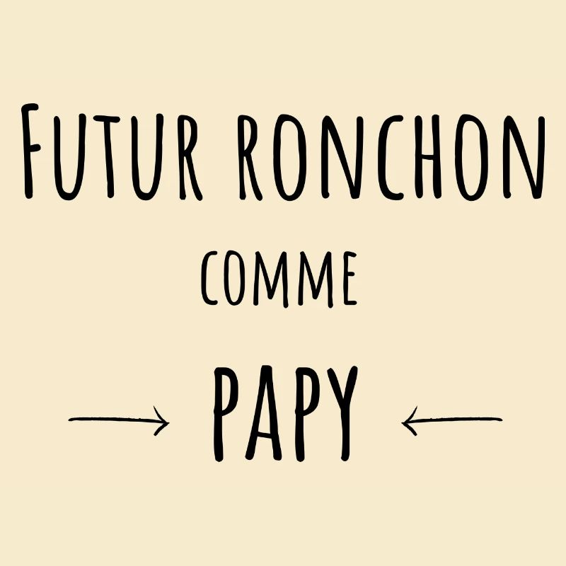 Cadeau Bébé Ronchon comme papy