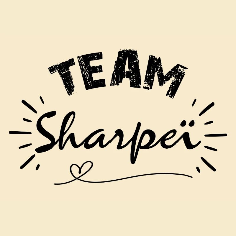 Team Sharpei, idée cadeau pour amis des chiens