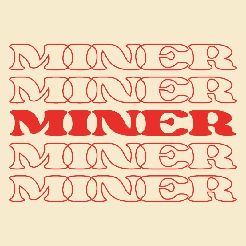 Miner Ore Digger Mine Worker Rockhound Extractor