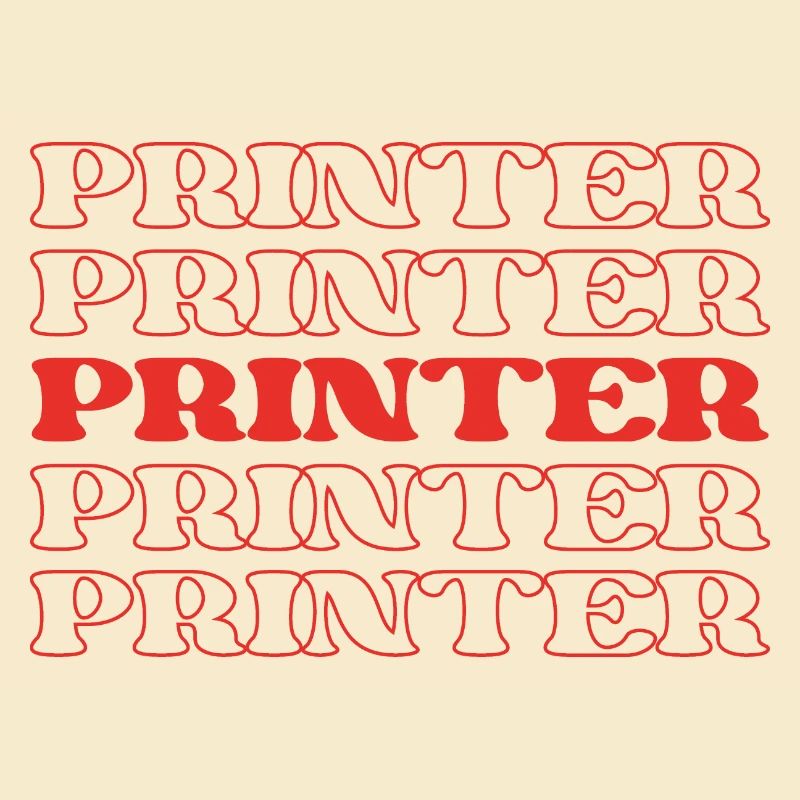 Printer Press Operator Typesetter Print Worker