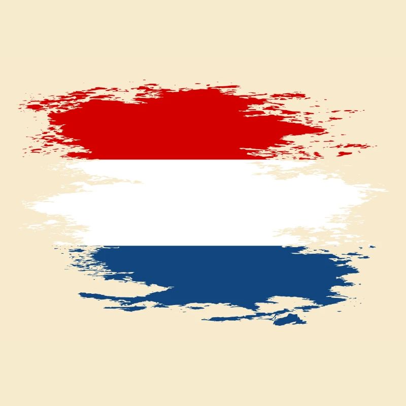 Drapeau hollandais utilisé design
