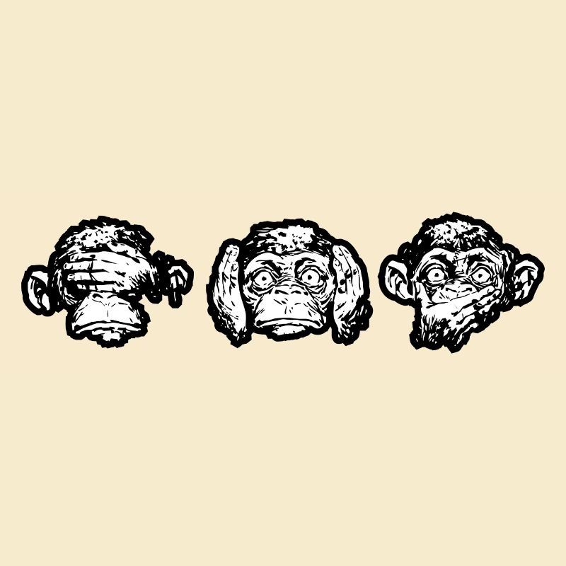 Les trois singes