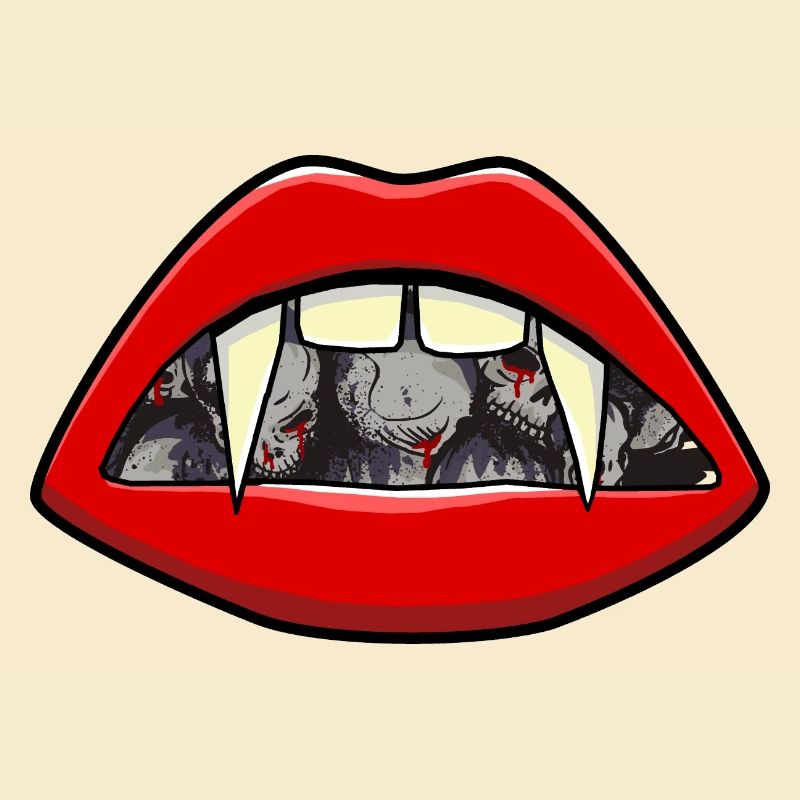 Halloween Vampire Bouche Sangsue Vampire