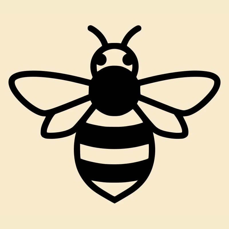 Dessin du contour de l’abeille