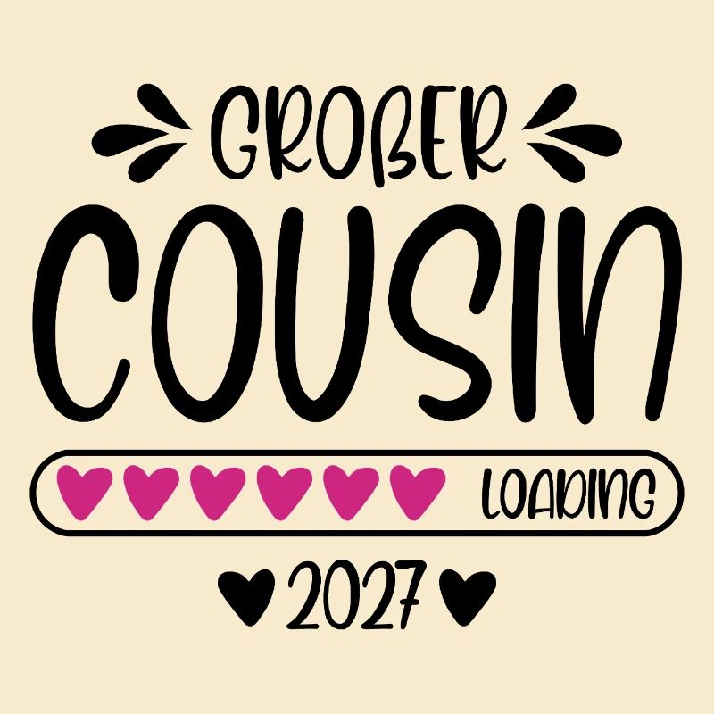 Big Cousin 2027 loading heart loading bar