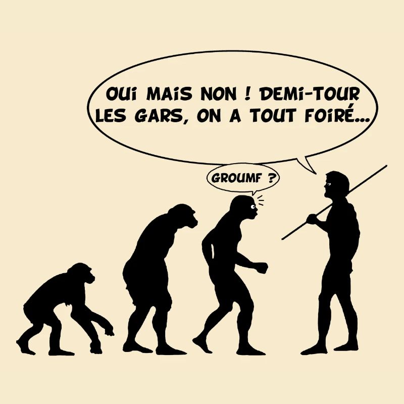 évolution inversée