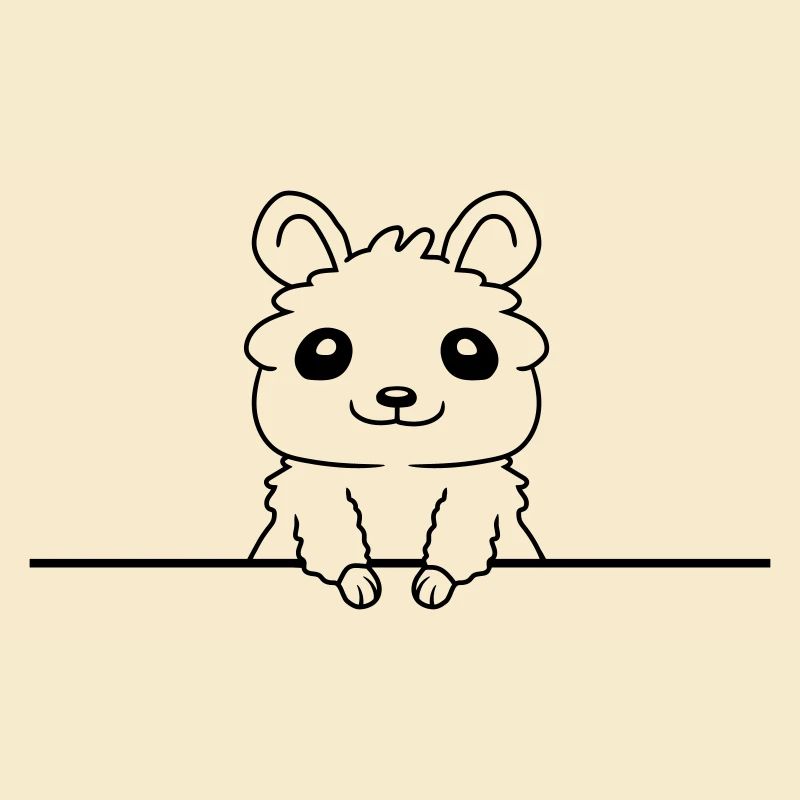 Behind the wall hamster funny
