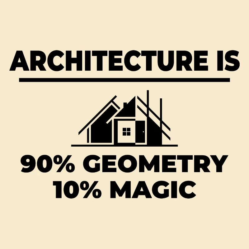 Architecture Funny🏰 : 90% Geometry, 10% Magic