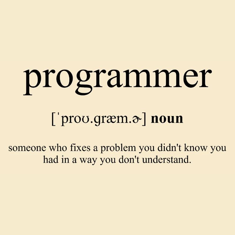 Programmer (Programmierer) Definition Dictionary