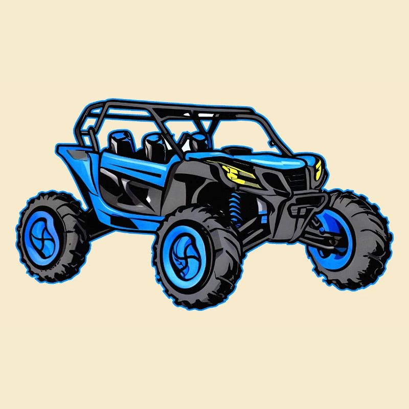 Offroad Buggy Blau