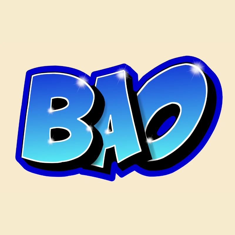 Graffiti First Name BAO Printable on All
