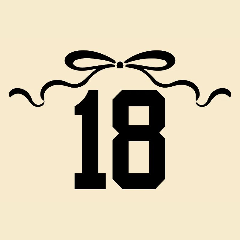 Number 18 Knot - 18th Anniversary