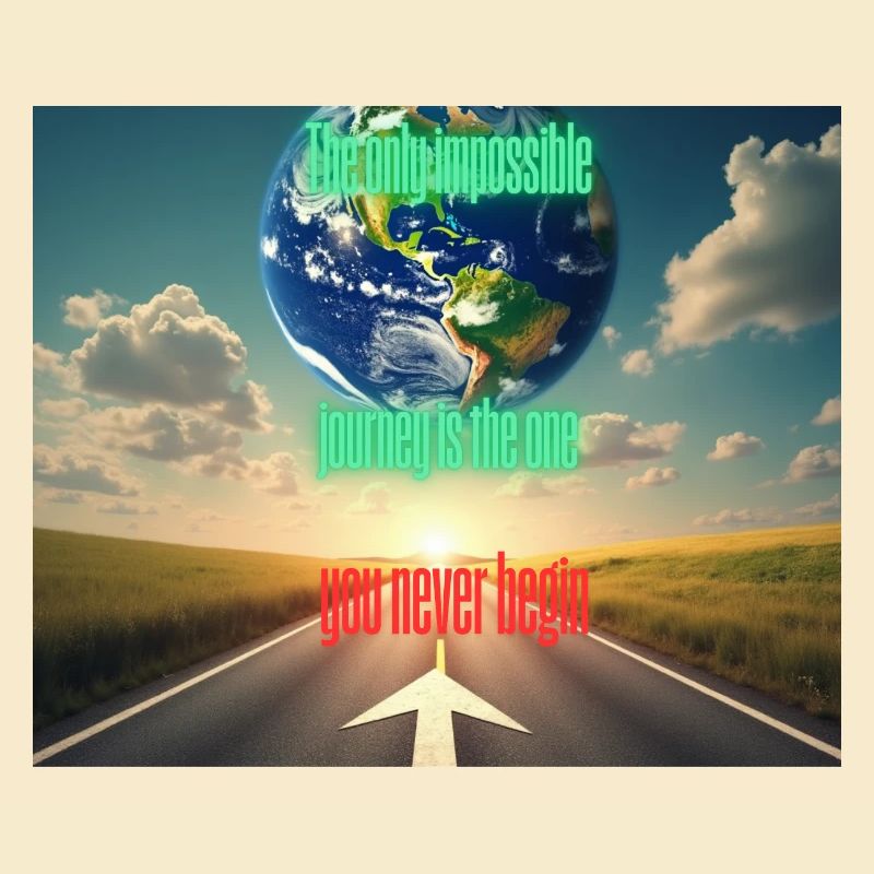 Seul le voyage que vous ne commencez pas est impossible