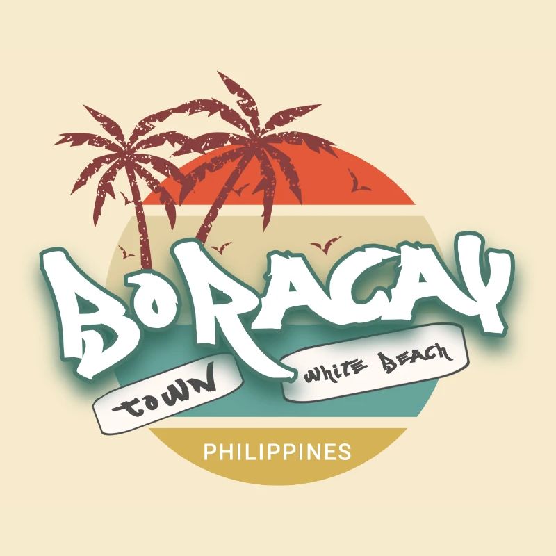 BoRacay Plage Blanche Philippines Coucher de soleil