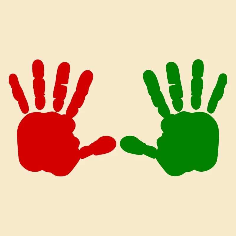 Iran - Iran - Rote hand - blut hand