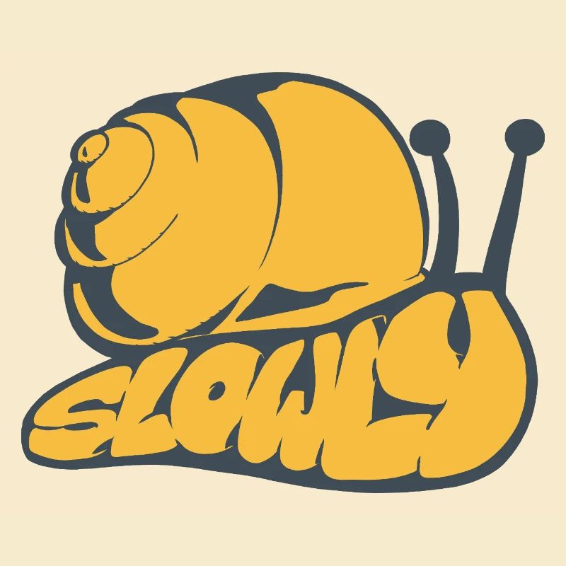 Langsam ein gezogenes Wort