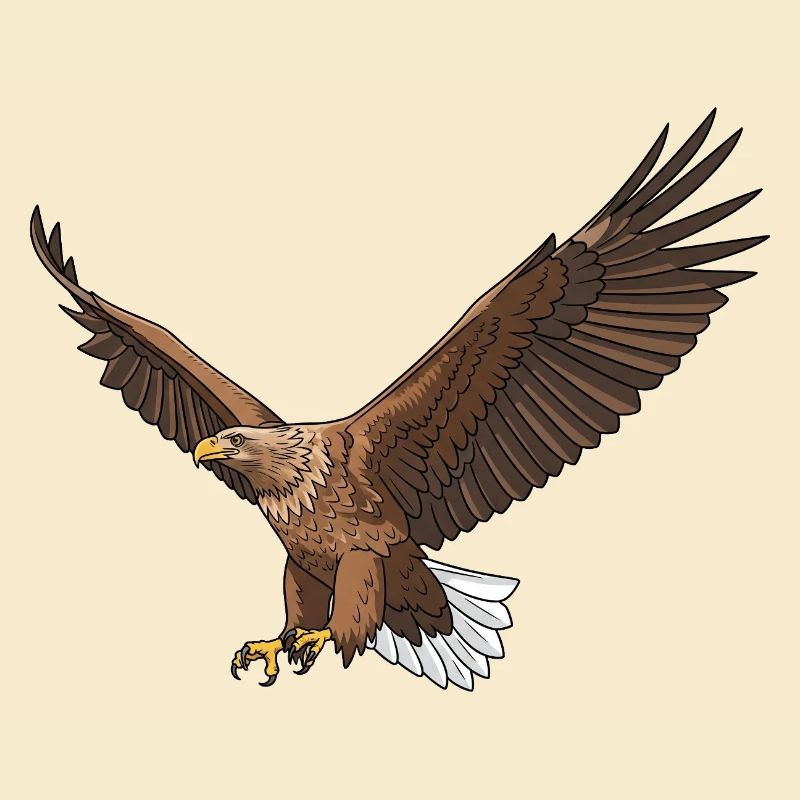 White-tailed Eagle Haliaeetus albicilla Eagle