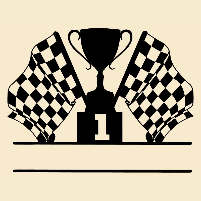 Drapeau numéro 1 de la Coupe de course automobile