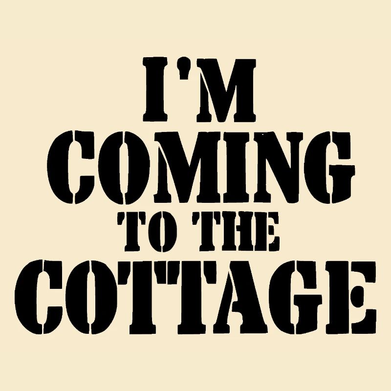 J’arrive au cottage - noir