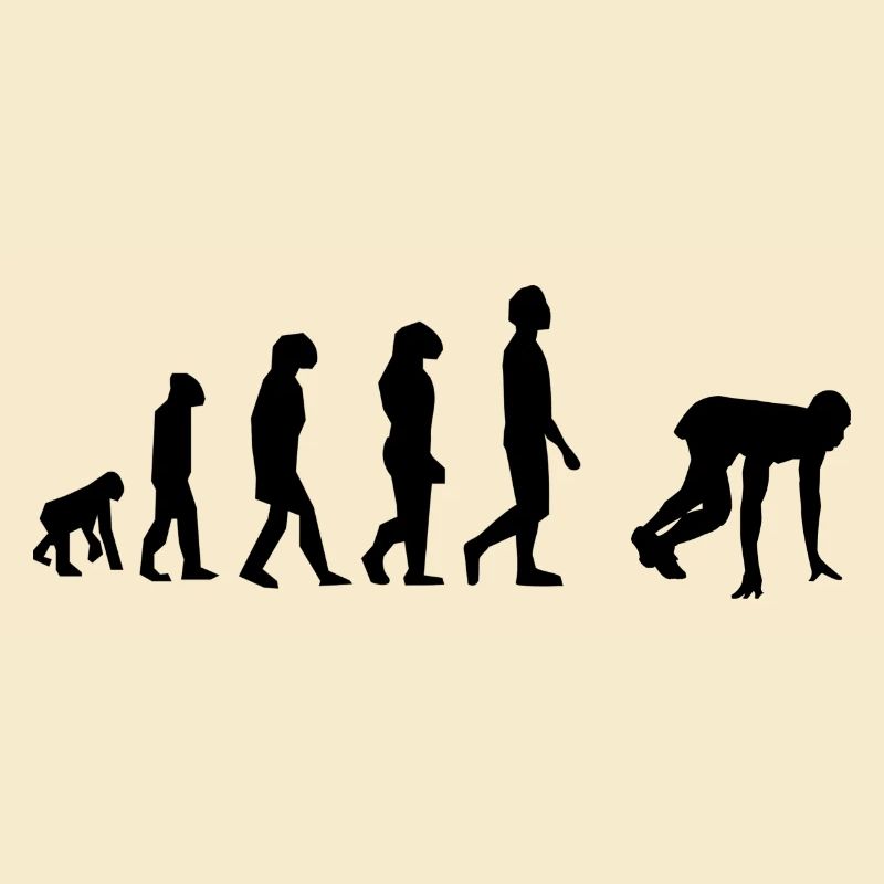 100 mètre évolution