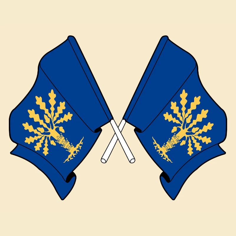 Blekinge, Sweden – Double flag power