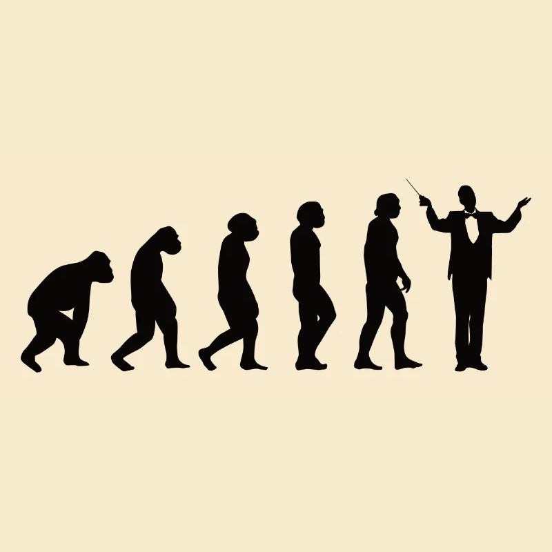 Dirigenten Evolution Musik Musiker Band Dirigent