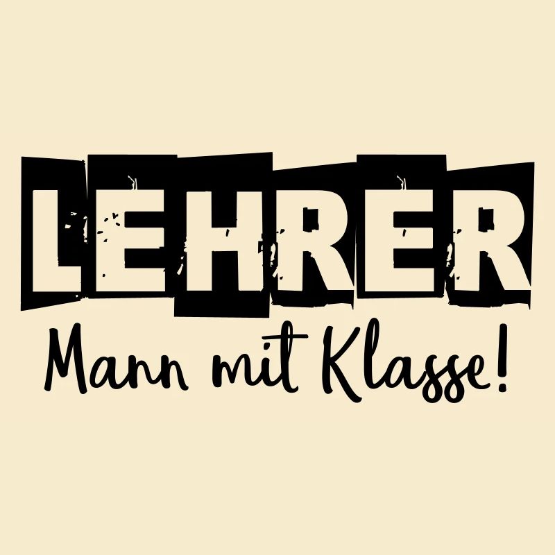 Lehrer Mann mit Klasse