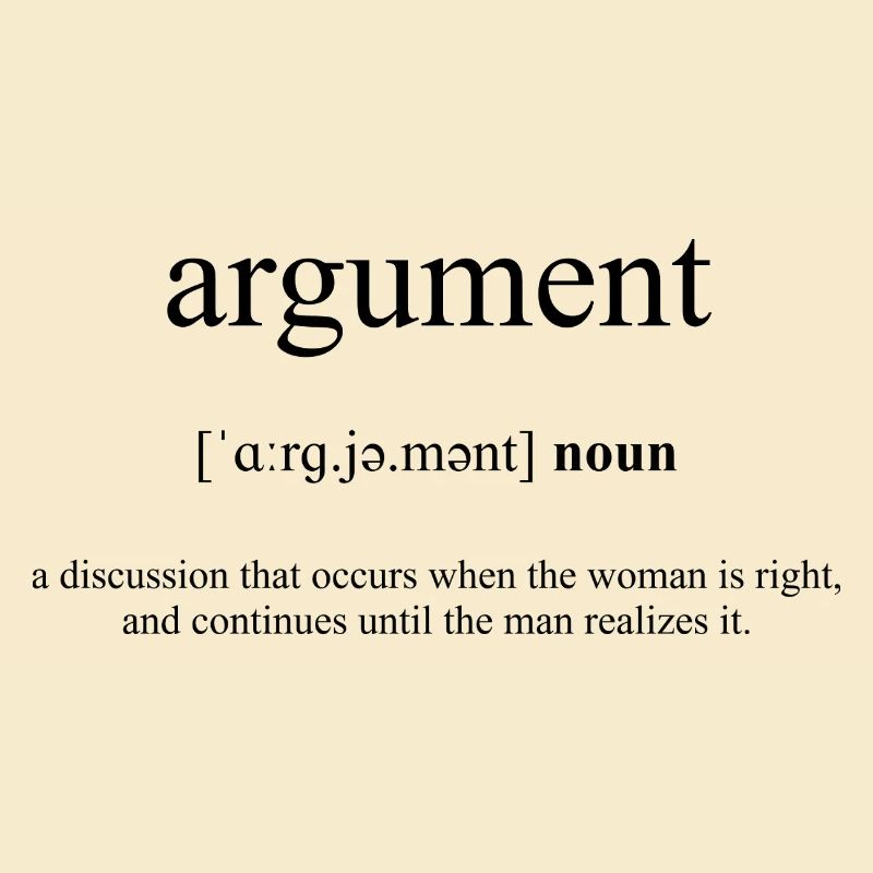 Argument Definition Dictionary