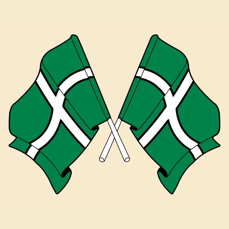 Devon Crossed Flags