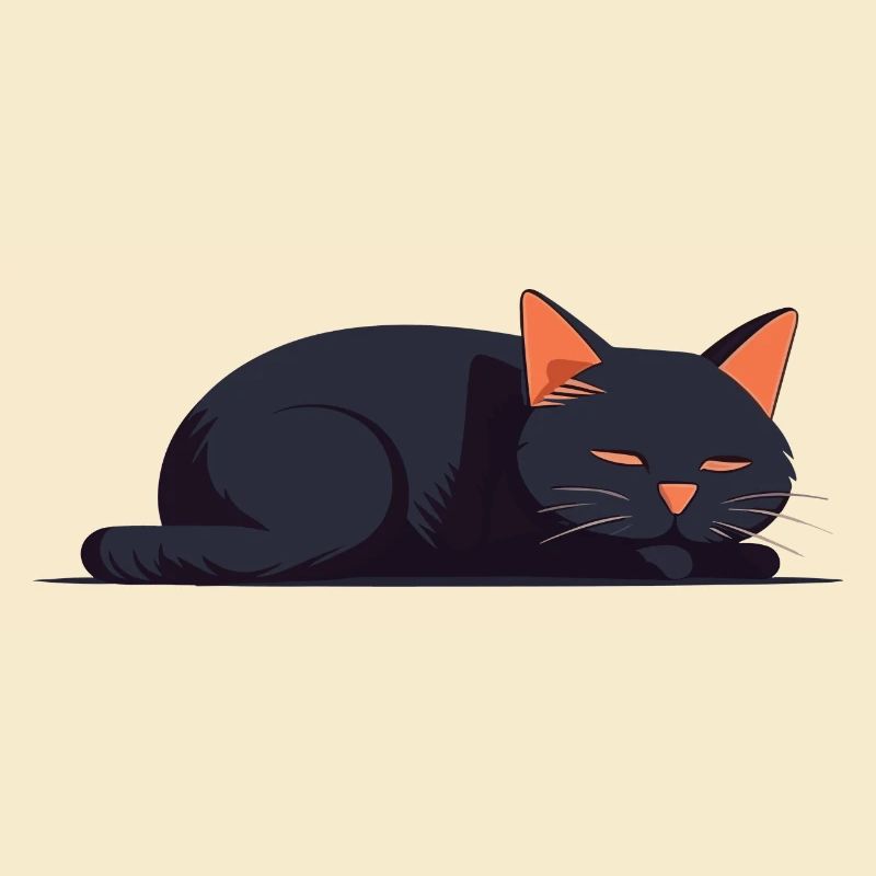 Schläfer-Katze