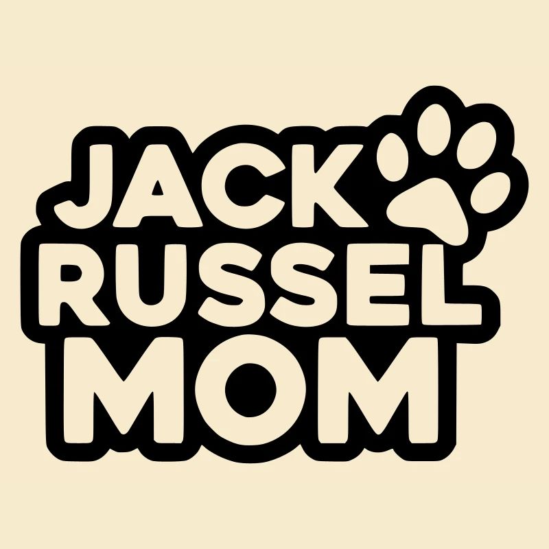 Jack Russel Mom - Couleur de design variable