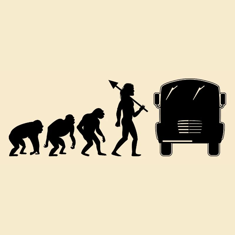 Evolution Bus School Bus Driver Driving Busman