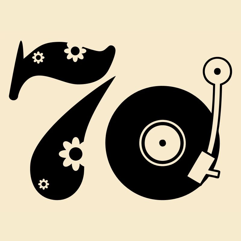 70er Siebzig Seventees