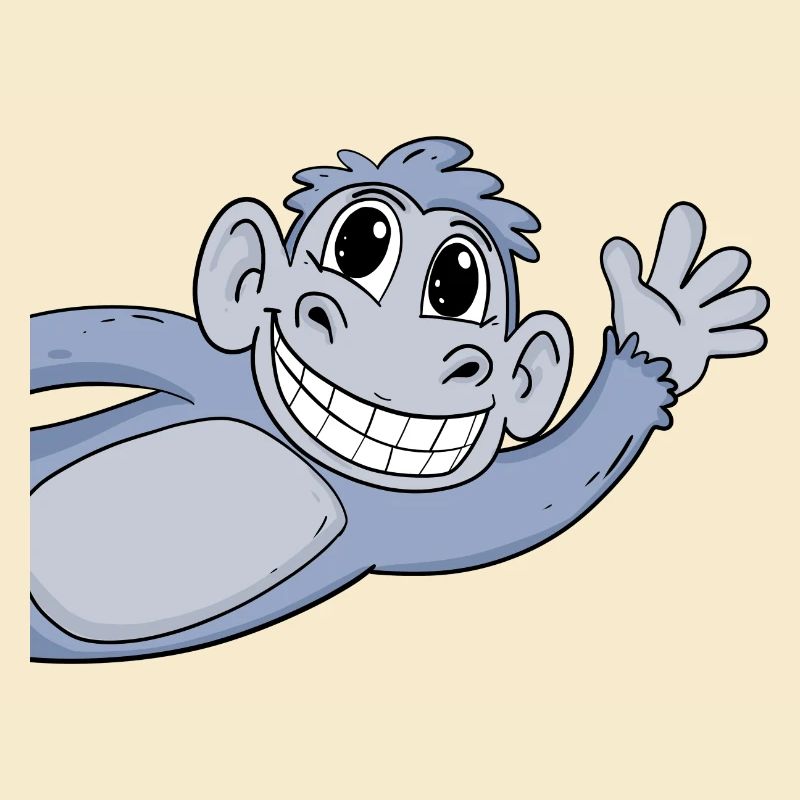 Monkey Greeting Greeting