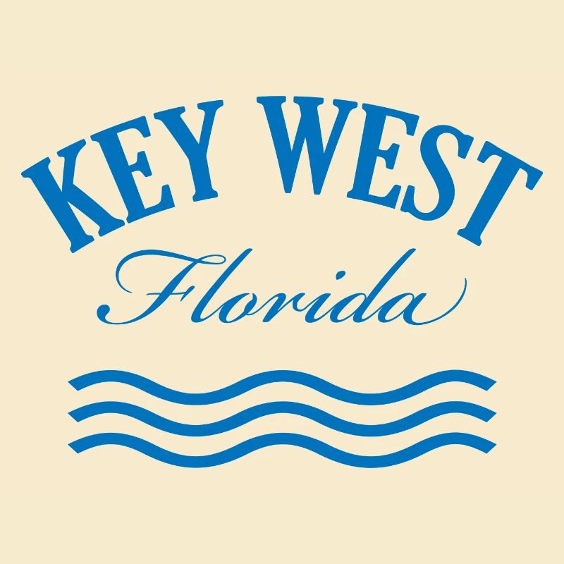 Conception côtière de Key West en Floride