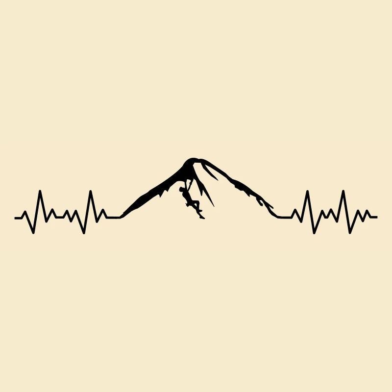 klettern berge EKG