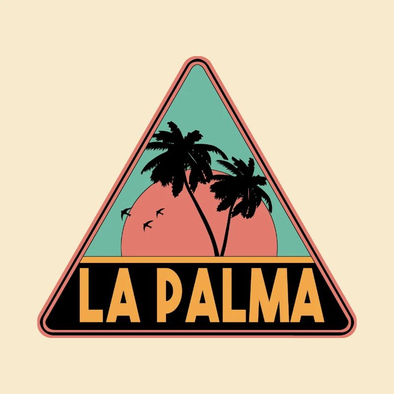 Triangle Palm Trees La Palma