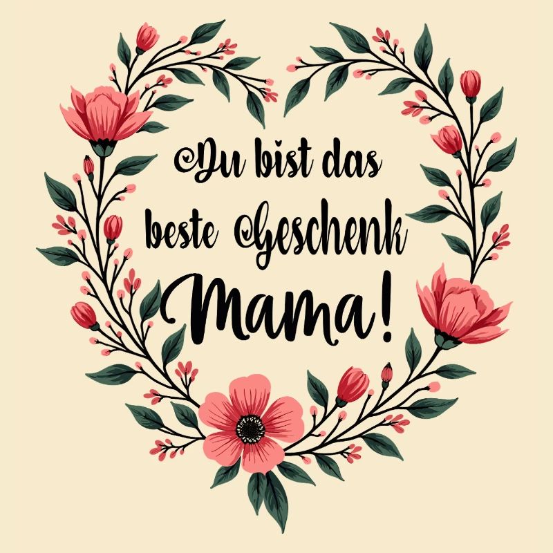 Du bist das beste Geschenk Mama !