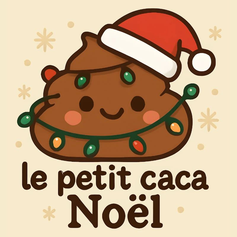 Petit cacao Noël éclairé avec guirlande
