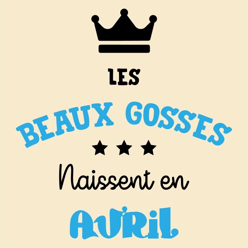 Cadeau naissance bébé garçon Avril Beaux Gosses