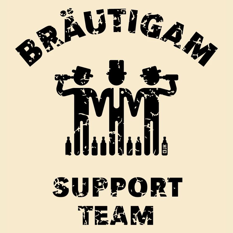 Bräutigam Support Team (JGA Polterabend Vintage B)