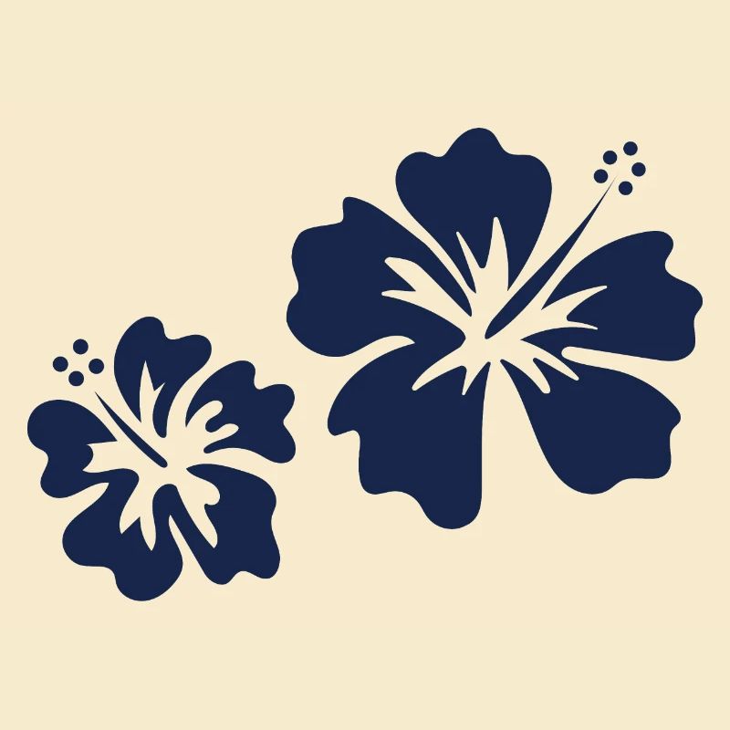 Blue hibiscus