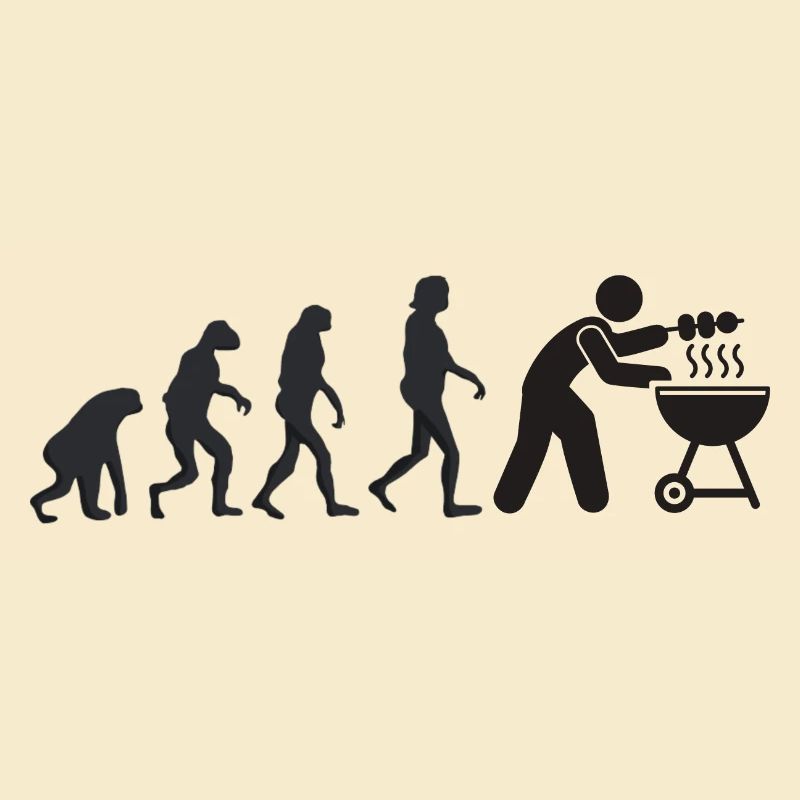 Grillen - Menschliche Evolution
