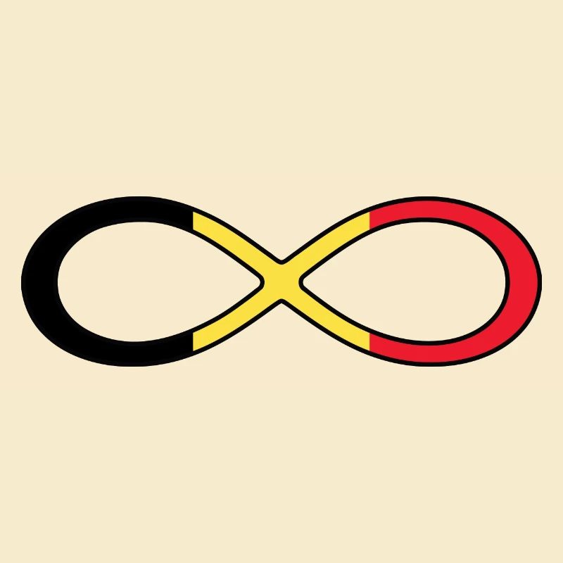Icône de drapeau drapeau Belgique