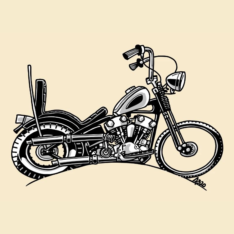 0906 chopper knucklehead