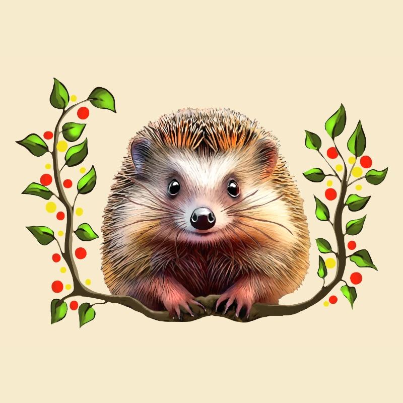 Hérisson Festif de Noël