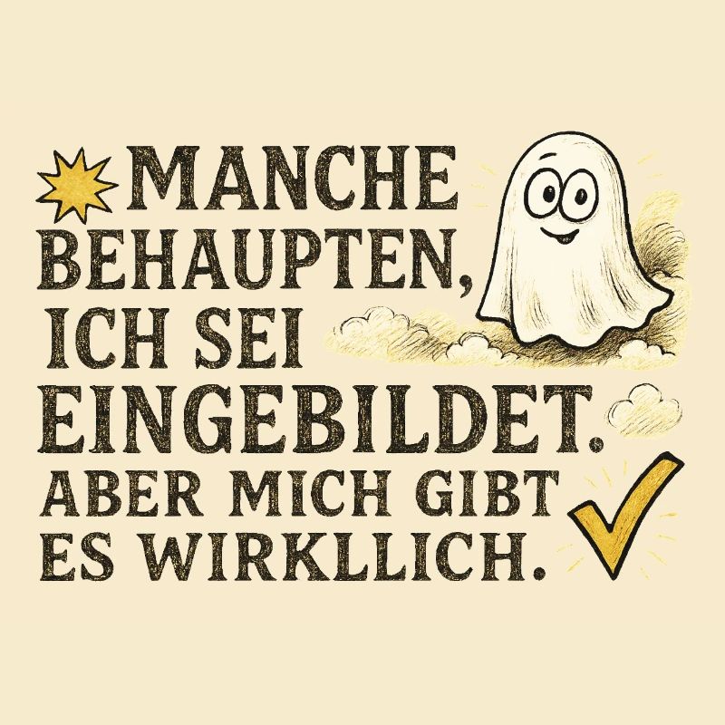 Manche behaupten, ich sei eingebildet