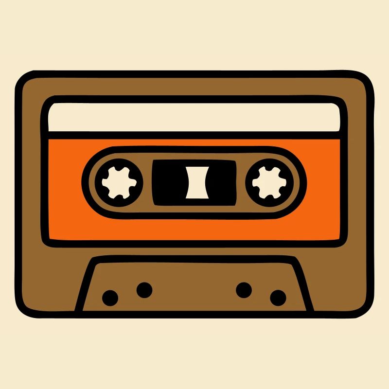 Retro Cassette Mixtape 90s Icon