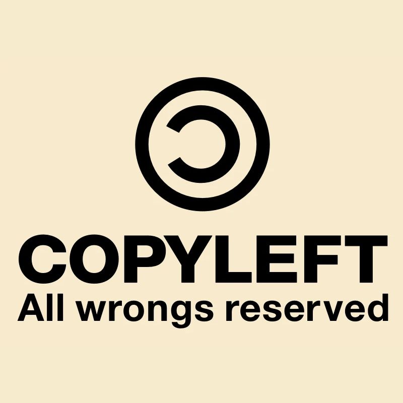 Copyleft Tous les torts réservés