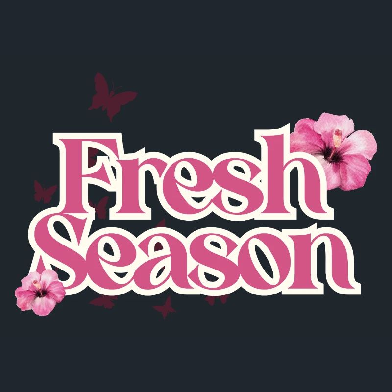 Fraîche Saison Floral Script